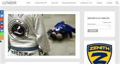 Desktop Screenshot of lutador.org